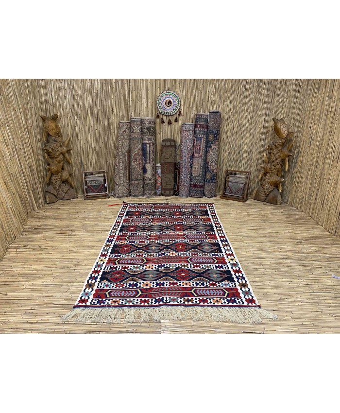 Handmade Turkish Kayseri Acrylic Original Kilim – FREE SHIPPING..!